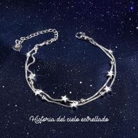 Pulseras de plata de ley 925,3 en 1 Para mujer, con Alas de Ángel, Regalos Originales Para Mujer - details 1