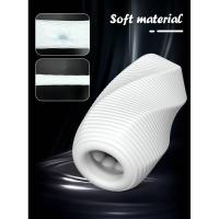 Masajeador estimulante suave masculino, masturbador estirable de silicona, Juguetes sexuales para hombres, taza de masturbación al por mayor - details 1
