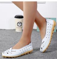 Zapatos de mujer para verano, zapatos planos de cuero suave, mocasines planos sin cordones, zapatos casuales para mujer, respirador - details 5