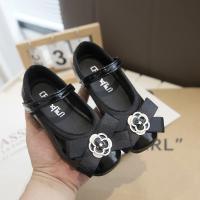 Zapatos de cuero para niñas, calzado versátil de estilo princesa, fondo suave, pajarita elegante para fiesta de boda, otoño, 2024 - details 6