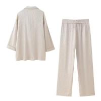 Conjunto de Traje Doble Abotonado para Mujer Primavera-Invierno 2025 Estilo Europeo-Americano - details 4
