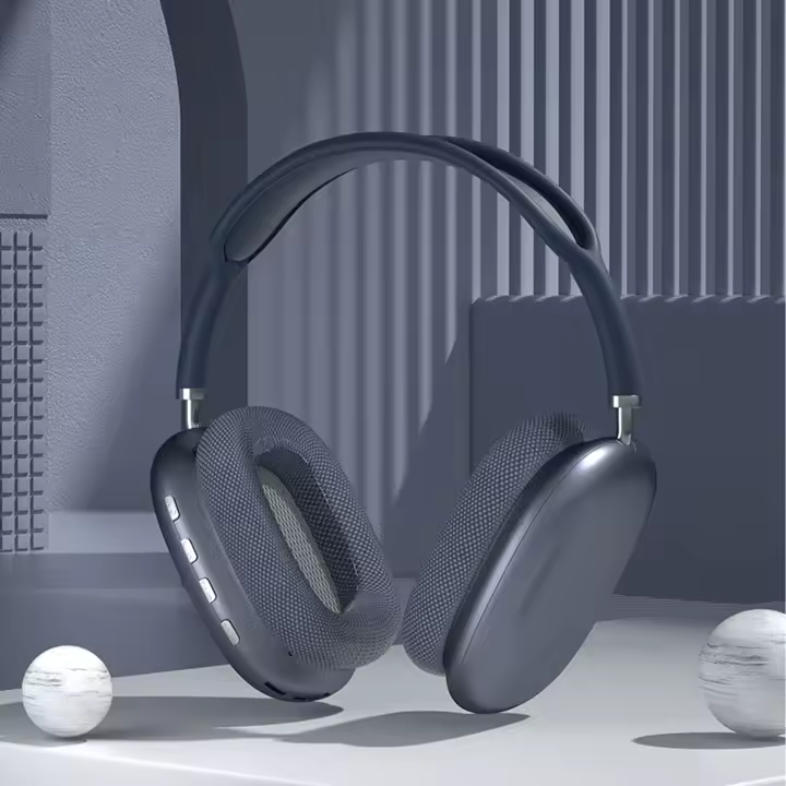 Auriculares inalámbricos Bluetooth, auriculares supraaurales Bluetooth, auriculares supraaurales Fidelity Sound, batería de larga duración, orejeras ajustables y giratorias, almohadillas de espuma viscoelástica, orejeras metálicas y cancelación de ruido. - 1