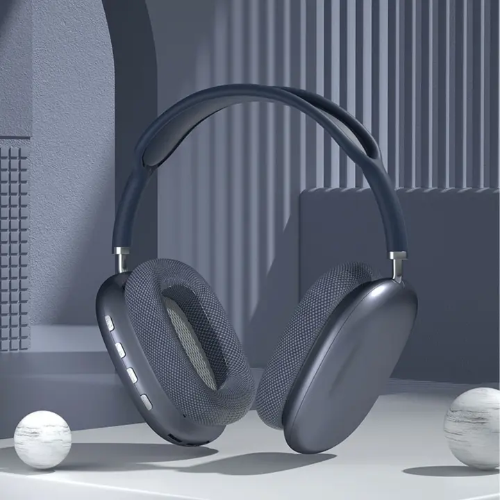 Auriculares inalámbricos Bluetooth, auriculares supraaurales Bluetooth, auriculares supraaurales Fidelity Sound, batería de larga duración, orejeras ajustables y giratorias, almohadillas de espuma viscoelástica, orejeras metálicas y cancelación de ruido. - 1