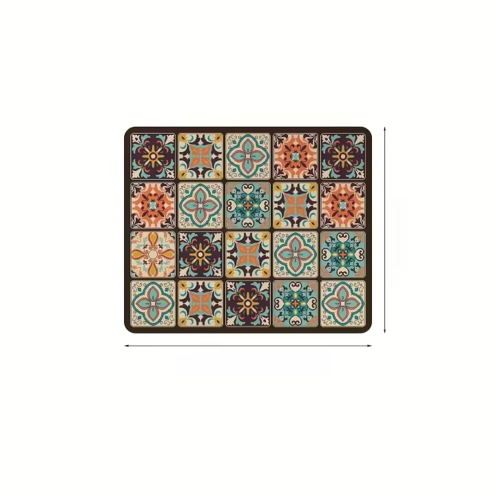 Cubierta Impermeable Para Lavadora Microondas Nevera Protector De Mesa De Café Almohadilla De Drenaje Tapete De Plástico Para Electrodomésticos - 1