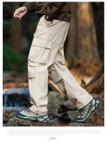 Pantalones de Overalls para Hombres Secado Rápido, Impermeable, Transpirable para Senderismo, Pesca, Acampar Largo Completo, Ajuste Atlético - details 6