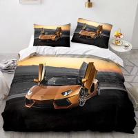 Juegos de cama de carreras de coches deportivos para hombres y niños, camas individuales, camas dobles, colchas, regalos - details 8