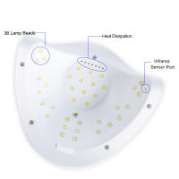 SUN X11 MAX-esmalte de Gel profesional para manicura, lámpara LED UV de 132W, con Sensor automático - details 18