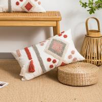 Cojín Bohemio de Terciopelo Almohada de Sofá de Estilo Étnico para Sala de Estar - details 6