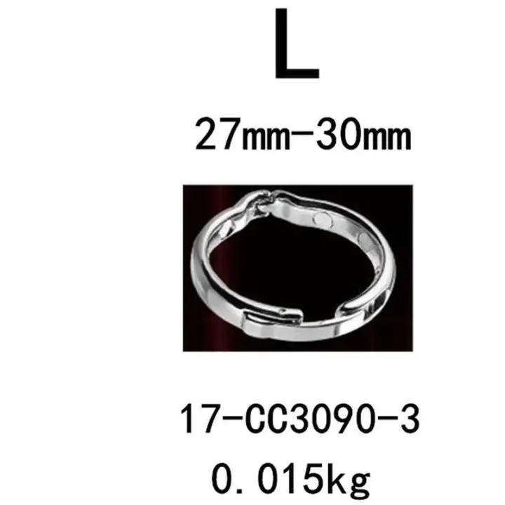 Juguetes de Metal magnéticos ajustables para hombres adultos, anillos para glande, condones retardados duraderos, anillo de bloqueo de Semen, productos sexuales - 1
