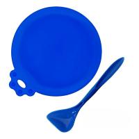 Tapa de silicona reutilizable para comida de mascotas, tapa de lata para almacenamiento de perros y gatos, sello con cuchara, 2 unidades - details 13