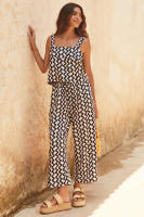 "Conjunto de Verano Mujer 2025 Miravia |   Top Escote Cuadrado Estampado + Pantalón Pierna Ancha |   Conjunto 2 Piezas Elegante |   Moda Playa y Ciudad |   Traje Fresco y Cómodo" - details 6