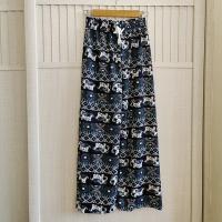 Pantalones acampanados de elefante grandes transfronterizos del sudeste asiático, pantalones holgados de pierna recta de estilo fino de verano para mujer, pantalones de playa - details 1