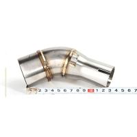 Motorcycle Middle Exhaust pipe Adapter Elbow Connect Link Tube For YAMAHA YZF R25 R3 MT-03 MT25 Motorbike Modified link pipe - details 1