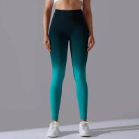 Yoga degradado para mujer, leggings de gimnasio de cintura alta, pantalones deportivos sin costuras, pantalones de entrenamiento para correr - details 46