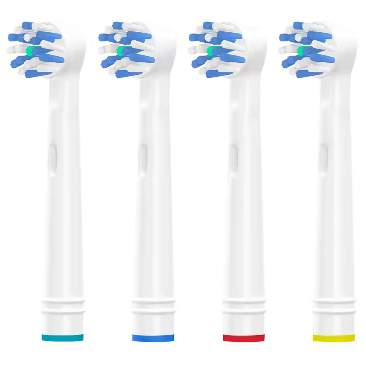 Cabezales de repuesto para cepillo de dientes Oral B, cerdas entrecruzadas para una limpieza efectiva de los dientes, D12, D16, D20, D29, D34, D36, Pro600, Pro7000 - 1