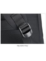 Mochila para ordenador portátil expandible para hombre, bolsa impermeable negra para Notebook, 16 pulgadas, 17 pulgadas, mochila de trabajo multifunción para negocios - details 30