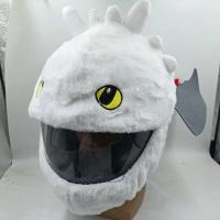 IMotorcycle-cubierta de casco de Motobike, gorros peludos, conejo, zorro, oso, cerdo - details 10
