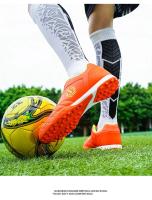 Zapatos de fútbol para hombres de interior, botines de fútbol profesionales para niños, botas de campo de fútbol antideslizantes, zapatillas de deporte antideslizantes para partido rápido - details 9