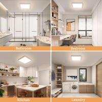 Goeco Lámpara de Techo LED Moderna Brillancia de 2700LM, Montaje Semi-Flush, Material ACRYL, Eficiencia de Energía - details 5
