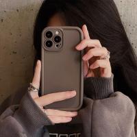Funda de silicona líquida para iPhone, carcasa suave a prueba de golpes, de lujo, gruesa, mate, para iPhone 15, 13, 14, 11, 12 Pro Max, 15 Plus - details 0