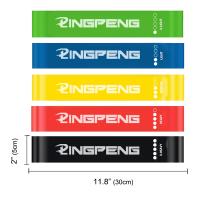 Bandas de resistencia premium Entrenamiento de fuerza mejorado para desarrollar músculos Solución versátil de gimnasio en casa para fitness Yoga Pilates - details 16