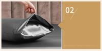 Juego de sábanas de satén de lujo, Sábana bajera de alta calidad, funda de almohada, color liso, tamaño Queen, King - details 5