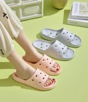 Zapatillas de baño ahuecadas para mujer, zapatillas de ducha antideslizantes, Zapatillas de casa de EVA ultraligeras y suaves - details 8