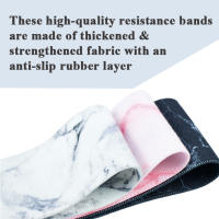 Conjunto de bandas de resistencia para ejercicio físico, bandas elásticas para glúteos, logotipo, entrenamiento, deporte, Yoga, fuerza, equipo de gimnasio - details 5