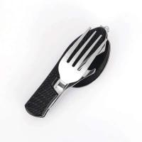 Juego de equipo plegable, combinación de cuchillo y tenedor, cuchara multifuncional para actividades al aire libre, atracciones deportivas para picnic y camping - details 10