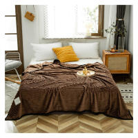 Manta de lana suave y esponjosa de dos lados para sala de estar, oficina y dormitorio, manta cálida de invierno - details 20