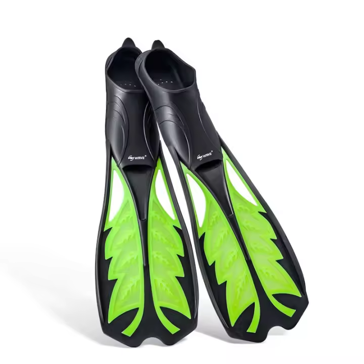 Aletas de buceo antideslizantes para adultos Aletas de snorkel de entrenamiento clásicas - 1