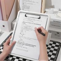 Carpeta multifuncional A4, organizador de archivos, tablero de documentos integrado de gran capacidad, almohadilla de escritura coreana Simple, papelería de oficina - details 10
