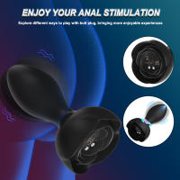 Vibrador Inalámbrico Masajeador de Cúrculo Anal con Control Remoto Estimulador de Prostata para Hombres Juguete Sexual Adulto Salud Sensual - details 5