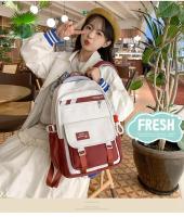Mochila escolar de gran capacidad para niñas adolescentes, mochila grande de nailon resistente al agua para estudiantes de secundaria - details 2