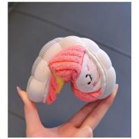 Zapatillas de Algodón para Niños en Invernal Zapatos de Casa Cálidos Antideslizantes para Niños y Niñas Zapatos de Peluche de Dibujos Animados Lindos - details 5
