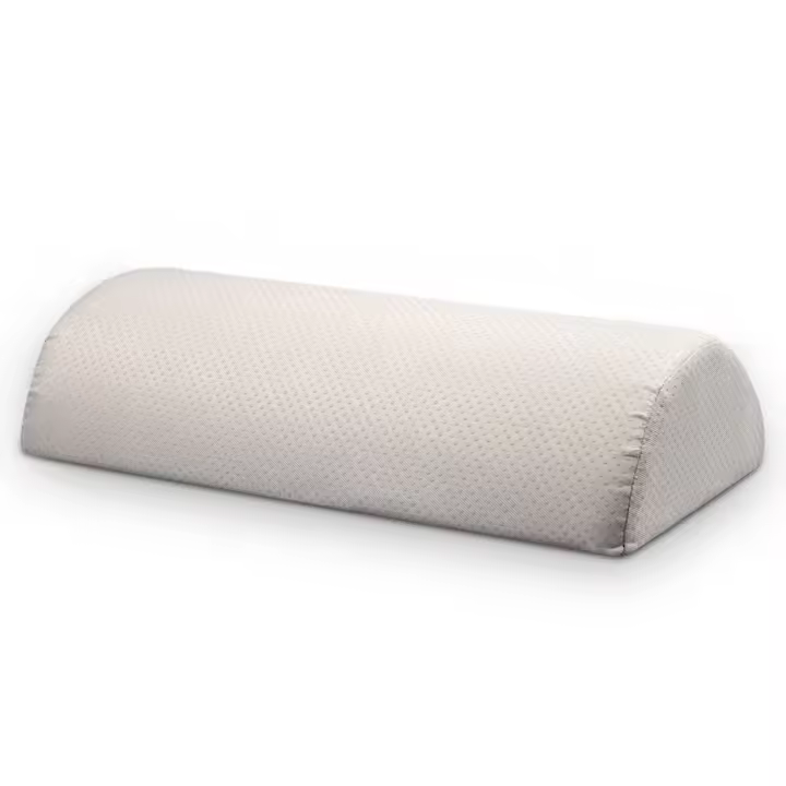 Reposapiés semicírculo de esponja de resistencia lenta, almohada elástica portátil para pies, oficina ergonómica antideslizante - 1