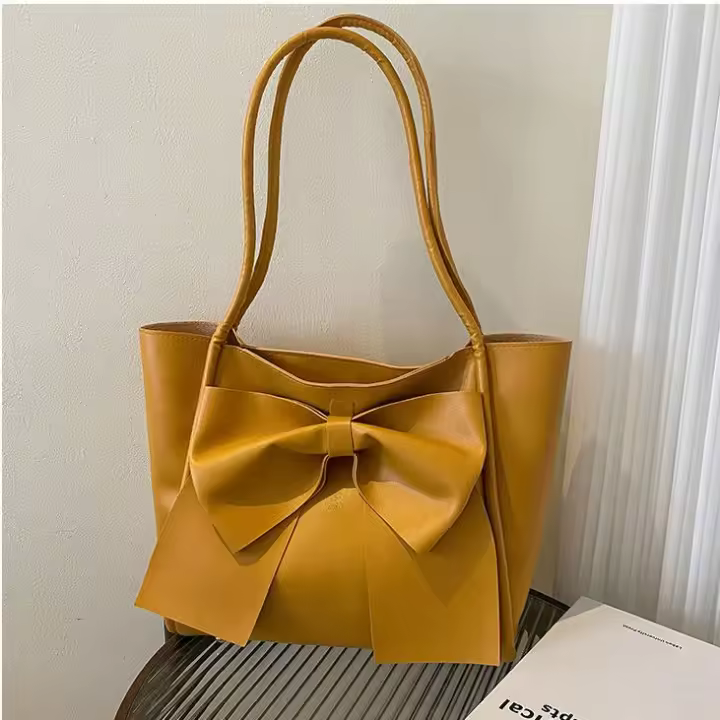Bolso grande y versátil de gran capacidad, bolsa de hombro a la moda, novedad de 2024 - 1
