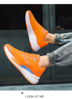 Nueva pareja deportes tendencia moda transmisión en vivo suela suave zapatos casuales estilo de los hombres - details 9