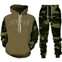 Conjunto de Moda Casual de Alta Calidad con Estampado 3D Sudadera con Capucha y Pantalones - details 7