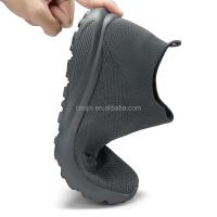 Nuevos deportes ultraligeros antideslizantes con suelas de zapatos para hombres, zapatos cómodos de punto para caminar para mujeres a bajo precio para fitness - details 10