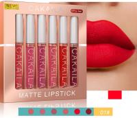 Juego de brillo de Labios mate de 6 piezas, Barras de Labios Antiadherentes, Resistentes al Agua y de Larga Duración - details 6