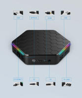 H96 MAX H618 PLUS Dispositivo de TV inteligente Android 14 Wifi6 BT5.4 8K 2G 16G 4G 32G 128G reproductor multimedia Set Top TV Box - details 9