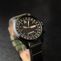 DUGARY brújula reloj de cuarzo piloto militar moda luminosa impermeable inoxidable 42mm marca de negocios para hombres reloj de pulsera - details 7