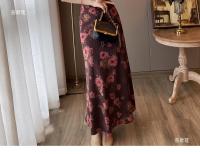 Vestido floral francés para mujer, nuevo diseño de verano, temperamento sin mangas, cintura alta adelgazante, falda larga de cola de pez - details 11