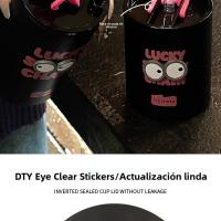 Italia 2025 Novedades Taza de café de doble pared de acero inoxidable 600ml |   Diseño Antigolpes con Ojos Adhesivos + Patrón Lucky |   Incluye Pajita Metálica/Silicona - Regalo Original para Madres, Novias en Cumpleaños/Navidad【Edición Coleccionista】 - details 4