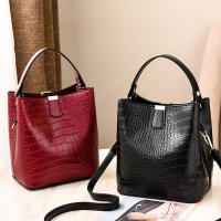 Bolso de Mano de PU con Patrón de Cocodrilo para Mujeres - details 16