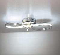 Goeco Lámpara de Techo LED Moderna de Aluminio Eficiencia de Energía Montaje Semi-Flush - details 8