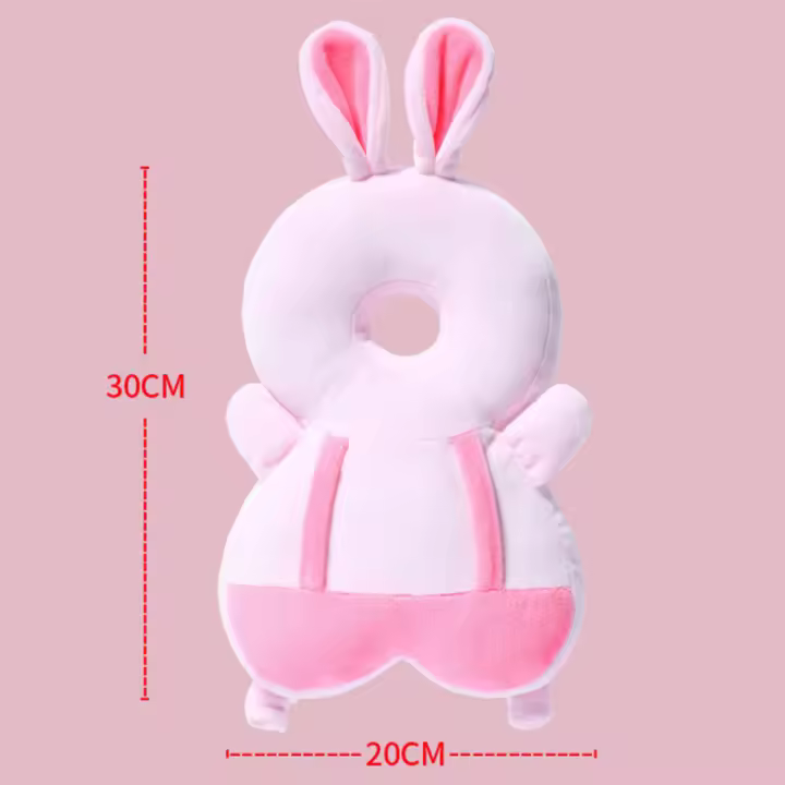 Protector de pelo de Bebe 1-3T, juguete de seguridad para evitar los daños en la espalda, Alero de seuridad de dibujos animados de Angel Bee - 1