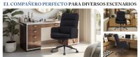 Silla Escritorio, Silla de Oficina de Lana de Teddy, Silla de Estudio con Ruedas, Altura Ajustable, Silla Giratoria para Hogar y Dormitorio, Crema, Negro - details 9