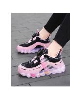 Zapatillas de deporte para niños, zapatos deportivos antideslizantes para niñas, zapatos de cuero impermeables para niños, zapatillas de tenis informales ligeras y bonitas de color rosa para correr - details 20